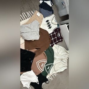 lots of clothes. message for certain clothes and will create new listing